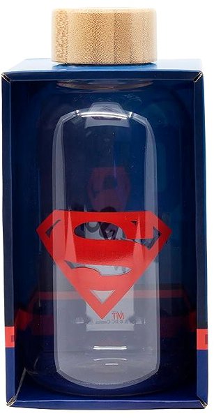 Kulacs STOR Superman - üveg ivópalack, 0,62 l ...