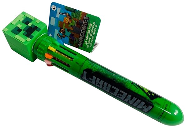 Golyóstoll Minecraft: Creeper - többszínű toll ...