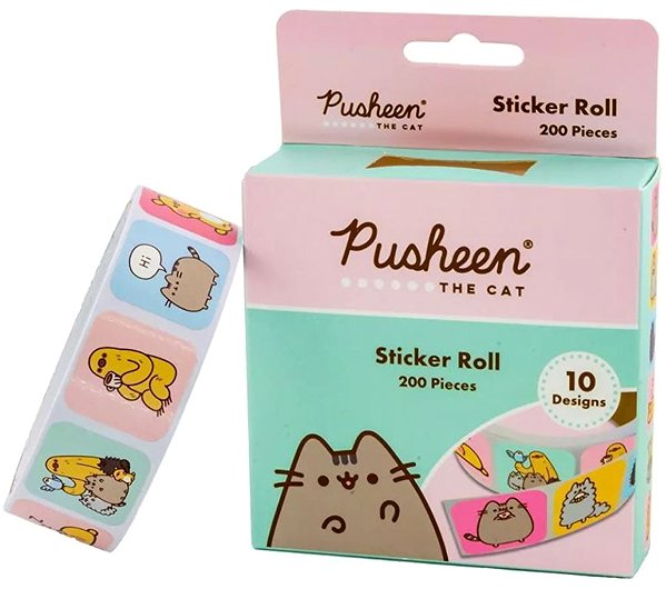 Matrica gyerekeknek Pyramid Pusheen Matrica szett - Karakterek ...