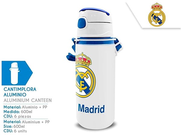 Kulacs Real Madrid: Big logo, ivópalack ...