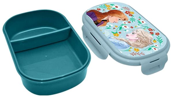Lunch Box Disney Frozen: Sisters - snack box set with cutlery ...