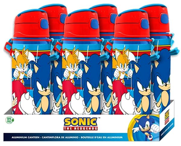 Kulacs Sonic: Characters, ivópalack ...