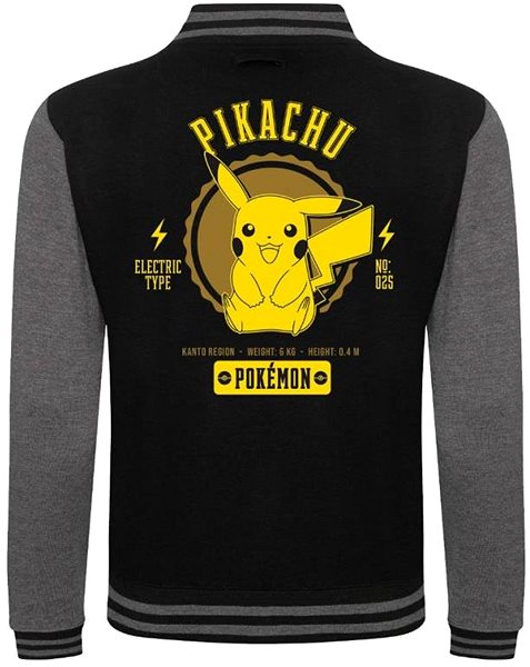 Bunda Pokémon: Collegiate Pikachu - Pánská bunda L ...