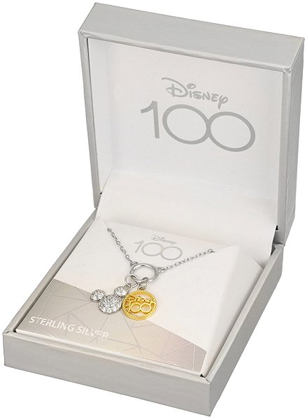 Disney Mickey Mouse Silver Necklace NS00058TZWL-157.CS - Children's Necklace.
