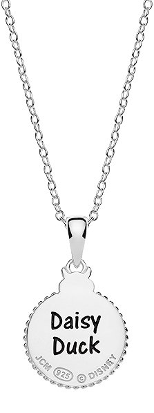 Disney Daisy Duck Silver Necklace CS00026SRPL-P.CS - children's necklace.