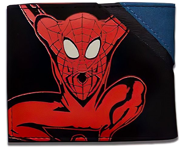 Spiderman wallet with 3D metal character - wallet .