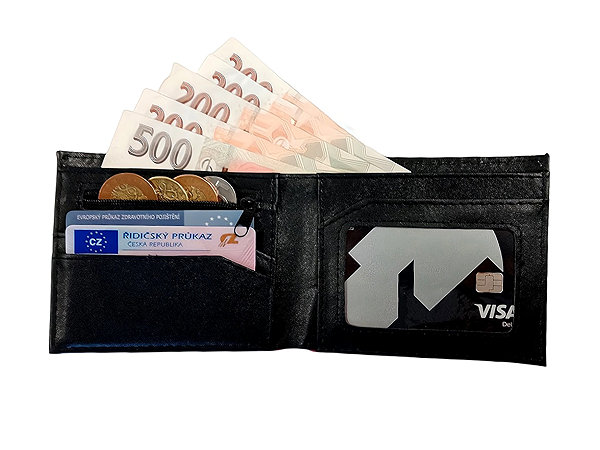 Spiderman Wallet with 3D Metal Embossed Emblem - Wallet .