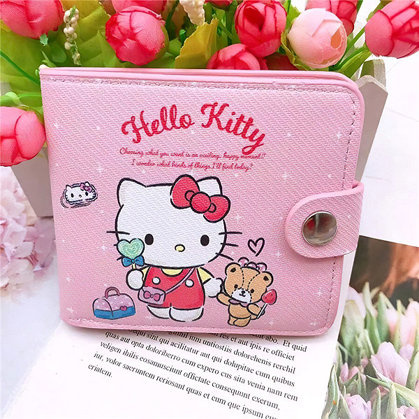 Peňaženka Hello Kitty - detská peňaženka so zapínaním.