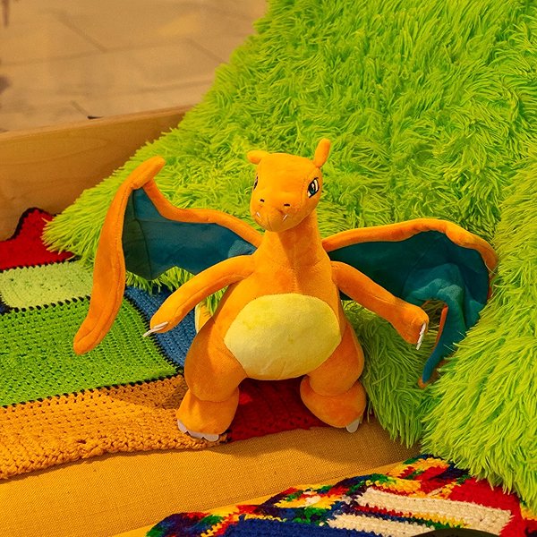Plyšová hračka Plush Pokémon Charizard s ohňom 23 cm ...