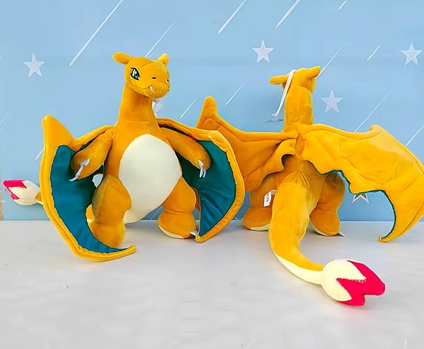 Plyšová hračka Plush Pokémon Charizard s ohňom 23 cm ...
