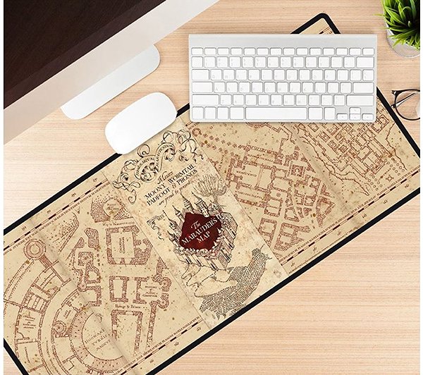 Mouse Pad Harry Potter: Marauder's map - game mat ...