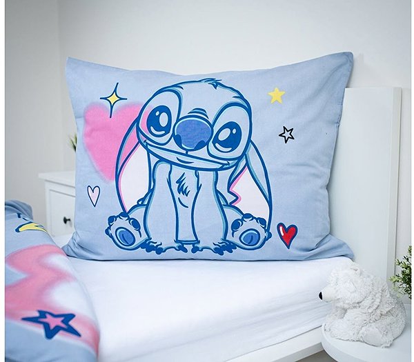 Ágynemű Jerry Fabrics Lilo és Stitch Brush it ágyneműhuzat 140 × 200, 70 × 90 cm ...