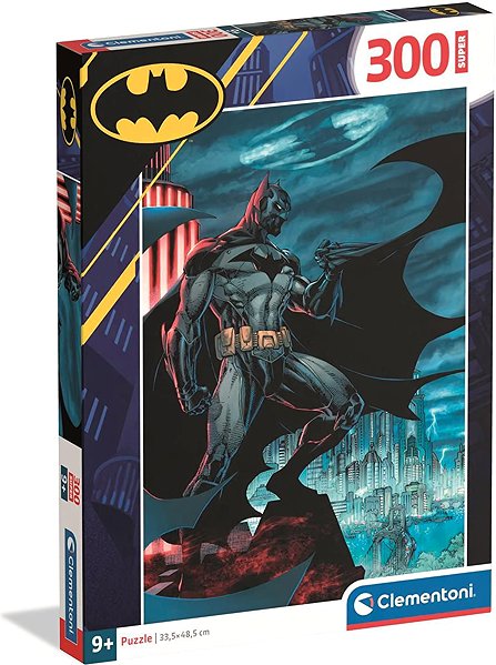 Puzzle Clementoni Batman: Sötét védelmező - 300 darabos puzzle ...