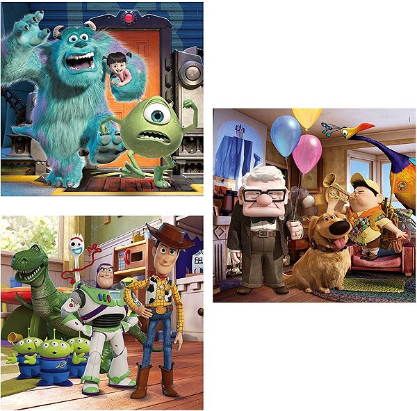 Puzzle Clementoni Disney: Pixar - 3x 48 darabos puzzle ...