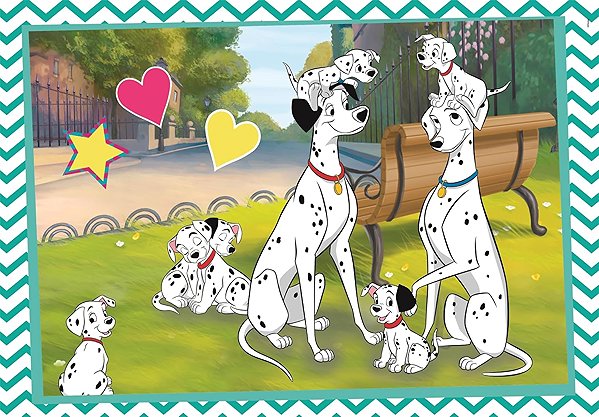 Puzzle Disney mesék: 101 kiskutya és Macskarisztokraták - 2x 60 darabos puzzle ...