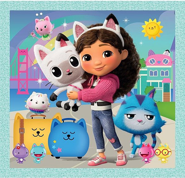 Puzzle Gabi babaháza 3x 48 darabos puzzle ...