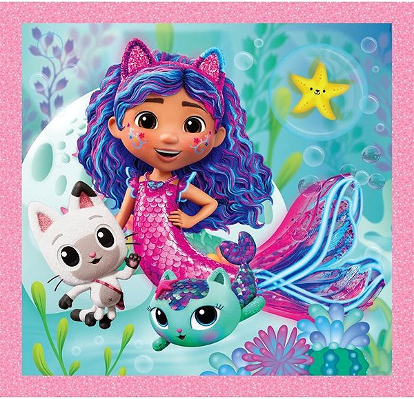 Puzzle Gabi babaháza 3x 48 darabos puzzle ...
