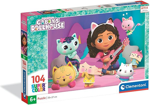 Puzzle Gabi babaháza: Zenés pillanat - 104 darabos puzzle ...