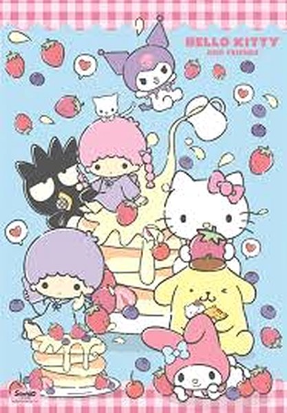 Puzzle Hello Kitty és barátai 1000 darabos puzzle ...