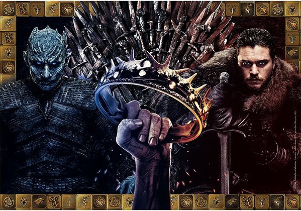 Puzzle Trónok harca: Fantasy kollázs - 1000 darabos puzzle ...
