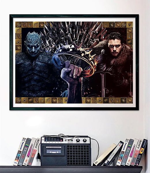 Puzzle Trónok harca: Fantasy kollázs - 1000 darabos puzzle ...