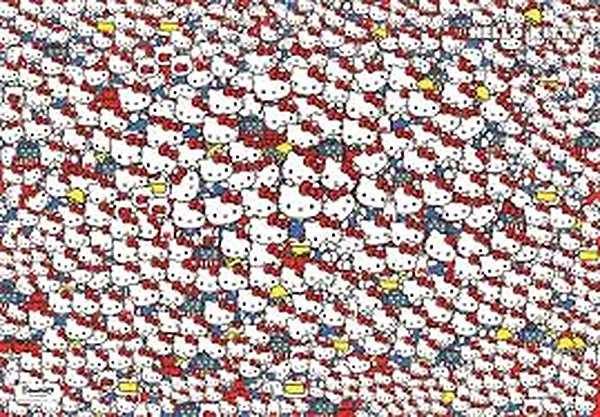 Puzzle Impossible: Hello Kitty 1000 darabos puzzle ...