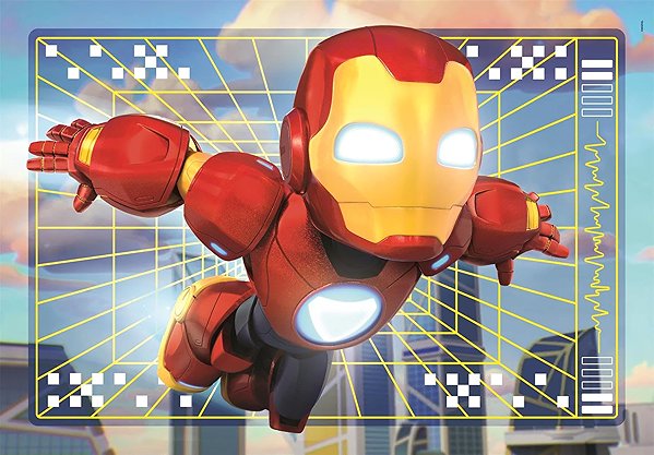 Puzzle Clementoni Iron Man és csodálatos barátai - 2x 20 darabos puzzle ...