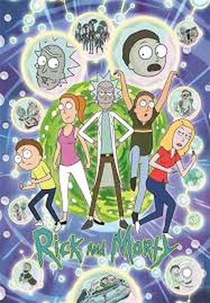 Puzzle Clementoni Rick&Morty: Multiverzum kollázs - 1000 darabos puzzle ...