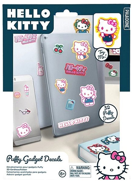 Matrica gyerekeknek Hello Kitty: Ikonok, elektronika matricák ...