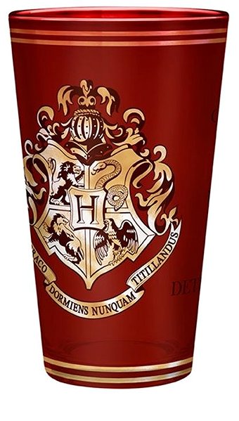 Üvegpohár ABYSSE Harry Potter - Gryffindor emblem - pohár ...