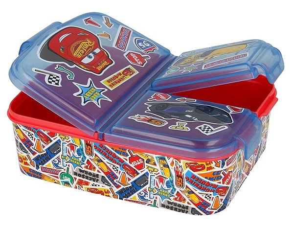 Lunch Box Cars Snack Box with Compartments ...