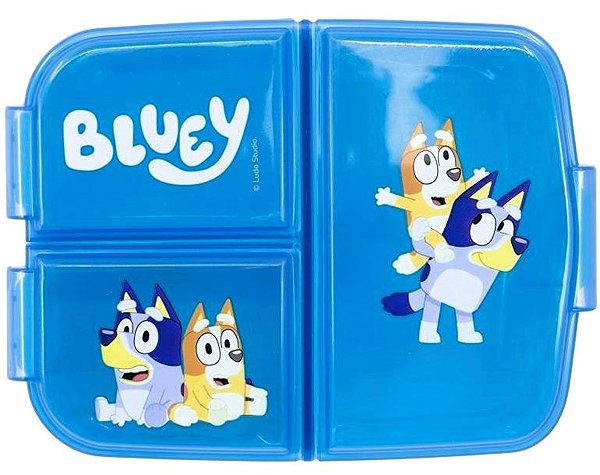 Lunch Box Bluey Snack Box with Compartments ...