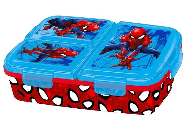 Lunch Box Spider-Man Snack Box with Compartments ...