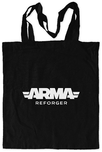 Shoulder Bag Arma Reforger Eco - Friendly Shopping Bag Black 5 pcs - Bag .