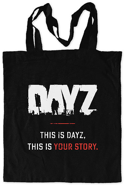DayZ Eco Shoulder Bag - Friendly Shopping Bag Black 5 pcs - Bag .