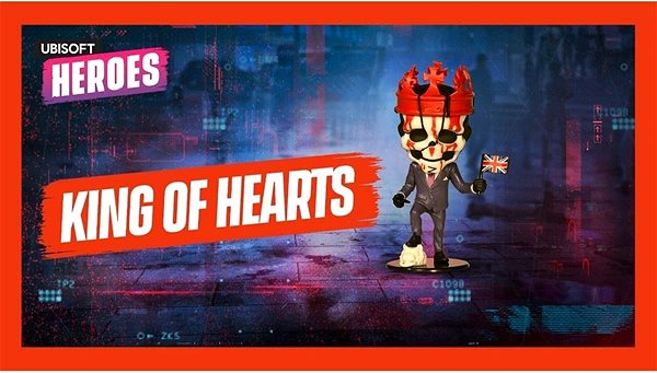 Figura Ubisoft Heroes - Watch Dogs King of Hearts Lifestyle