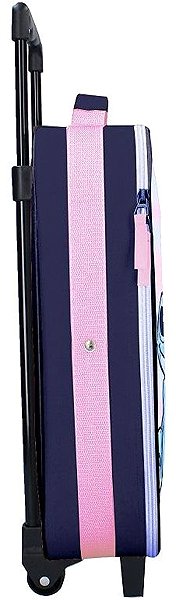 Travel case Stitch - suitcase, blue .
