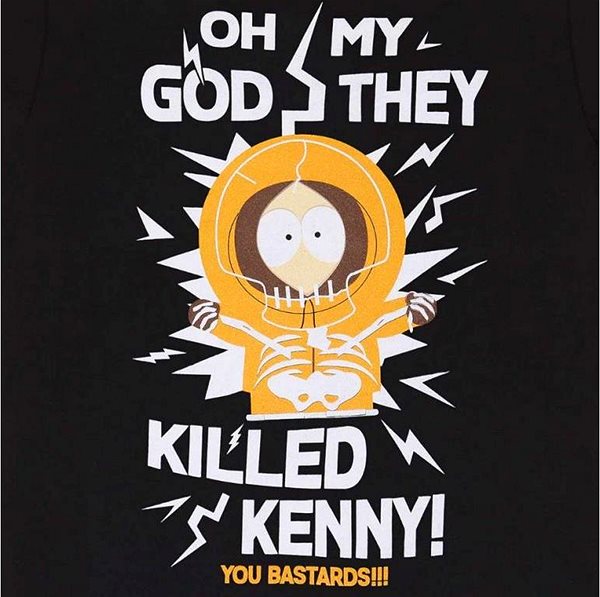Tričko South Park: They Killed Kenny - pánské tričko S ...