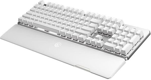 Gaming-Tastatur GameSir GK300 Weiß Seitlicher Anblick