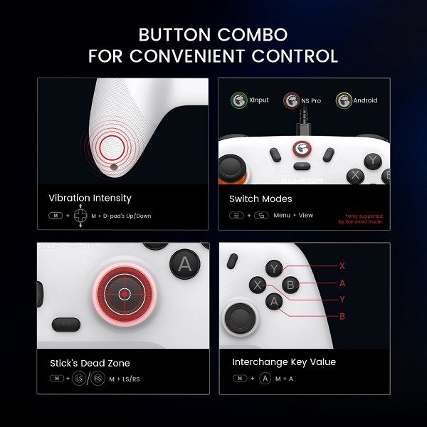 Kontroller GameSir Nova Lite Multiplatform Controller WH - (PC, Steam, Android, iOS, Switch) ...