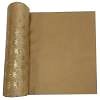 Runner Goba Velvet runner with flakes, gold 28 cm × 3 m .