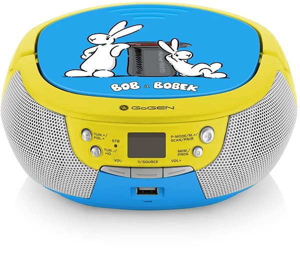 Radio GoGEN Bob and Bobek CD blue ...