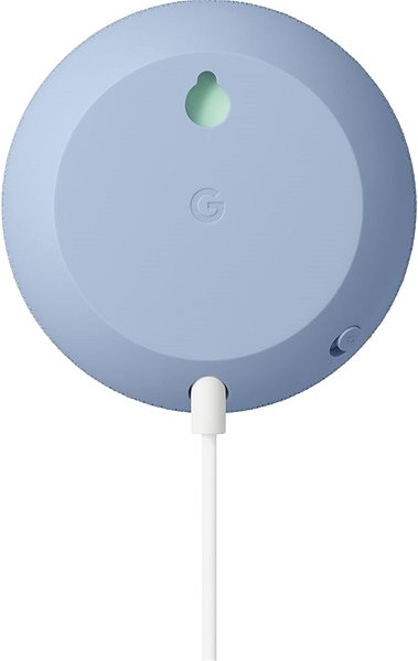 Voice Assistant Google Nest Mini 2nd Generation - Sky Bottom side