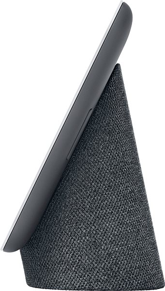Voice Assistant Nest Hub (2nd gen) Charcoal - EU Lateral view