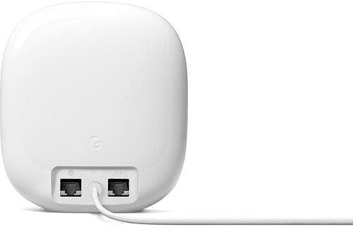 WiFi System Google Nest Wifi Pro AXE5400 Wireless Tri-Band Gigabit Mesh Router (Snow) Back page