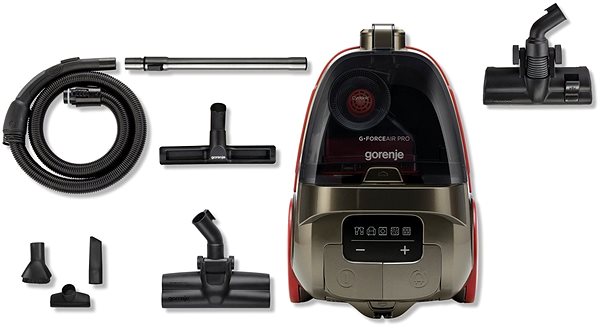 Bagless Vacuum Cleaner Gorenje VCEA03GAPRACY Package content