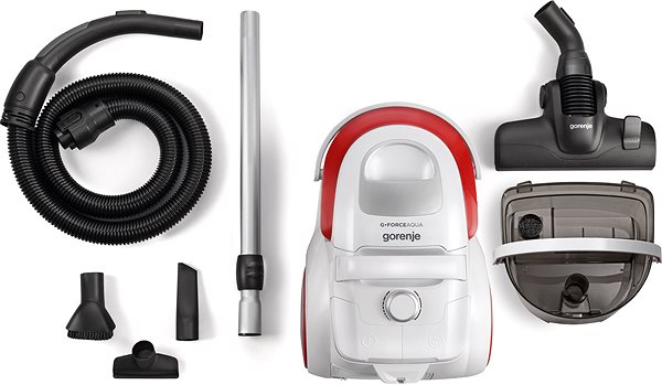Bagless Vacuum Cleaner Gorenje VCEB01GAWWF Package content