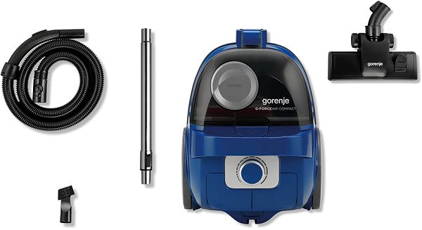 Bagless Vacuum Cleaner Gorenje VCEA01GACBUCY Package content