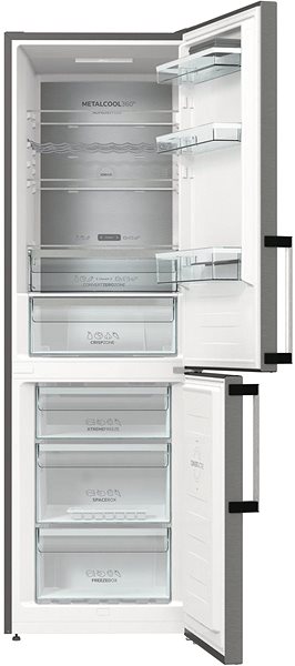 Refrigerator GORENJE NRC6194SXL5M MetalCool Features/technology