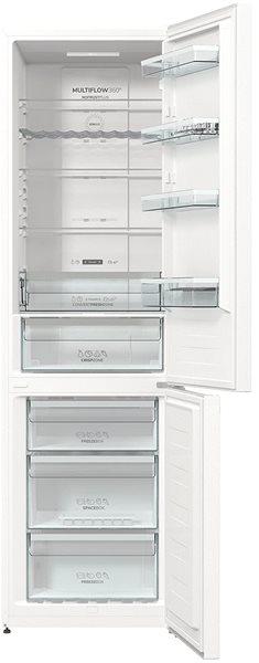 Refrigerator GORENJE NRK6202AW4 IonAir Features/technology